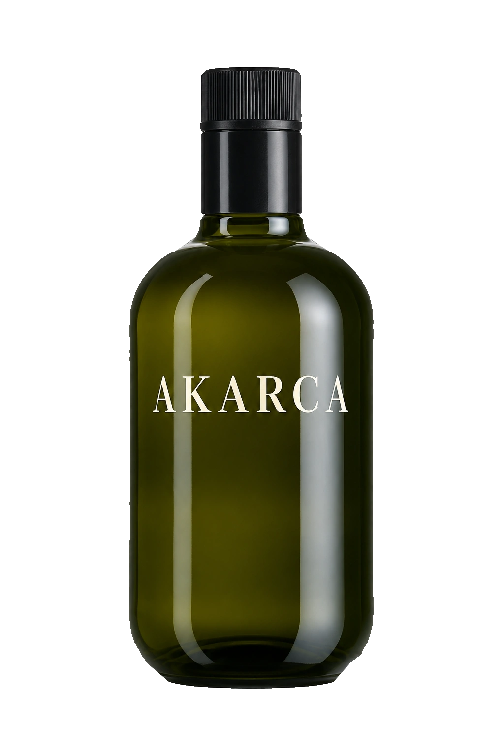 Бутылка оливкового масла первого отжима AKARCA Estate из тёмного стекла